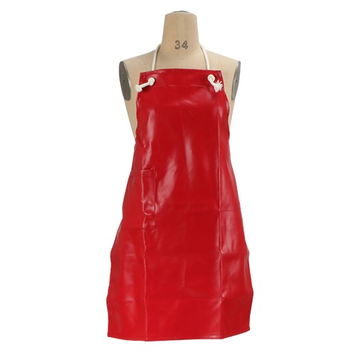 防水 エプロン メンズ レディース 男女兼用 前掛け 防水 抗菌 防臭 洗車 水撒き 水産加工 調理 魚 高圧洗浄 業務用 レザー前掛 1920 | カジメイク | 04