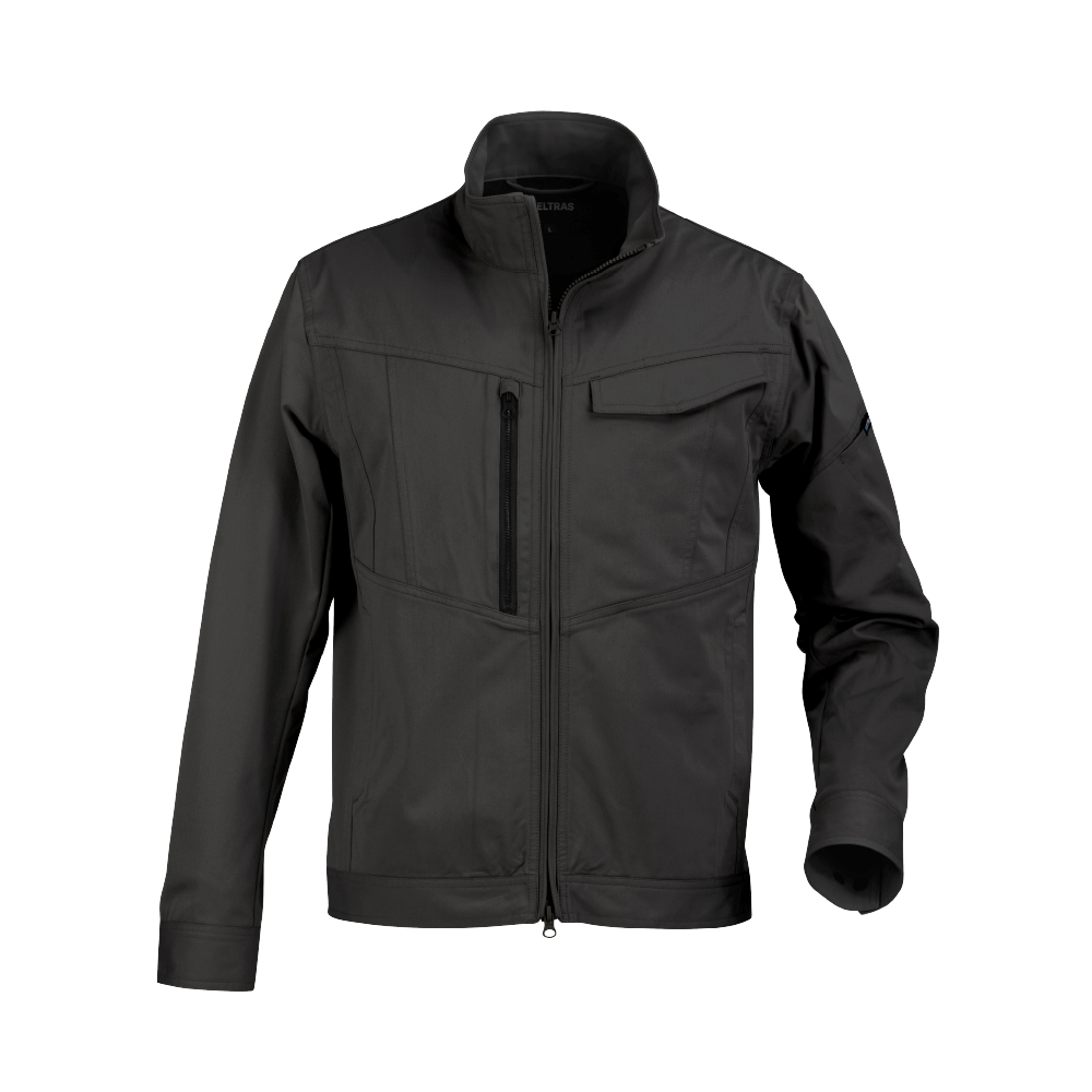 作業着 オールシーズン 防シワ 速乾 イージーケア ジャンパー メンズ 長袖 ユニフォーム 作業服 ブルゾン 仕事着  激ラクノヴァストレッチブルゾン 6890 | カジメイク | 03