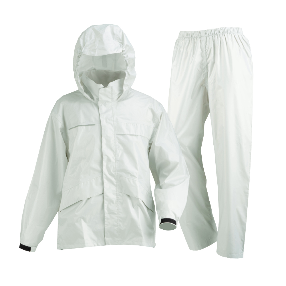 レインスーツ 上下 レインウェア メンズ レディース 防水 透湿 軽量 カッパ 雨具 登山 ゴルフ アウトドア 自転車 エントラント使用レインスーツ 7251 | カジメイク | 03