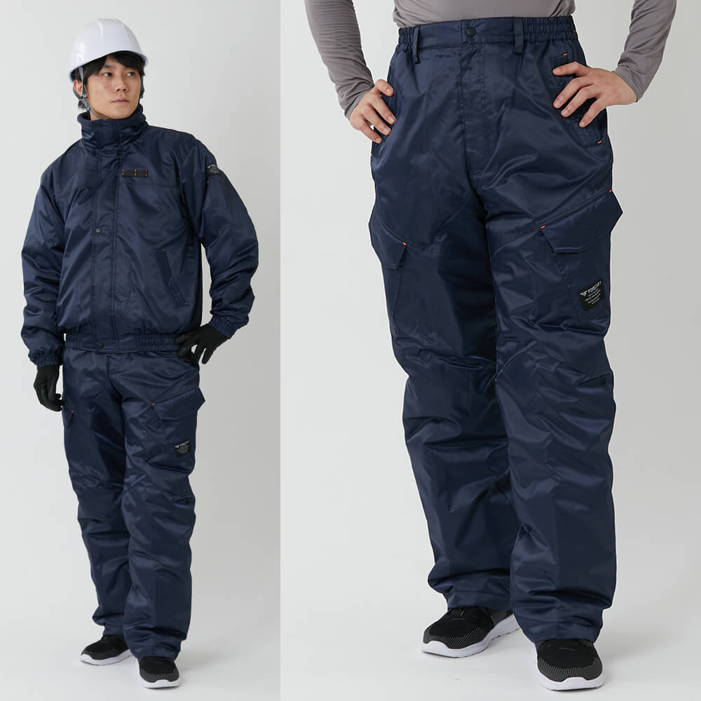 防寒パンツ 防寒着 メンズ ミリタリーパンツ 冬用 中綿 暖かい 防寒 ズボン 作業ズボン 作業着 8384 ウィンターソルジャーパンツ | カジメイク | 01