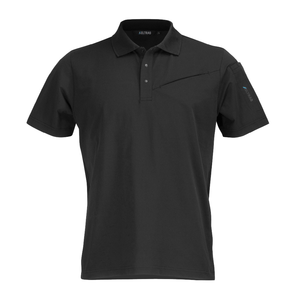 半袖 メンズ 夏 通気性 メッシュ構造 速乾 吸水速乾 消臭 ストレッチ 作業着 アウトドア AIR FEEL TECH 半袖ポロシャツ 8759 | カジメイク | 03