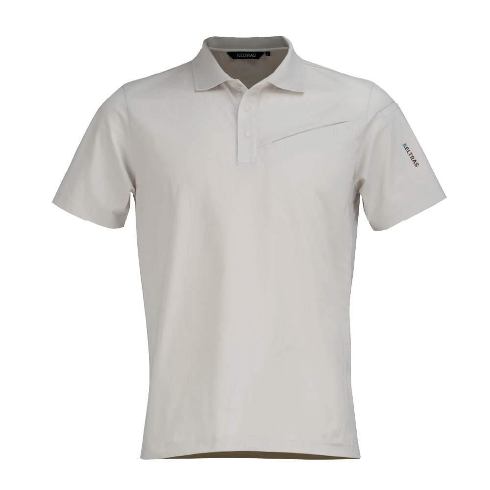 半袖 メンズ 夏 通気性 メッシュ構造 速乾 吸水速乾 消臭 ストレッチ 作業着 アウトドア AIR FEEL TECH 半袖ポロシャツ 8759 | カジメイク | 02