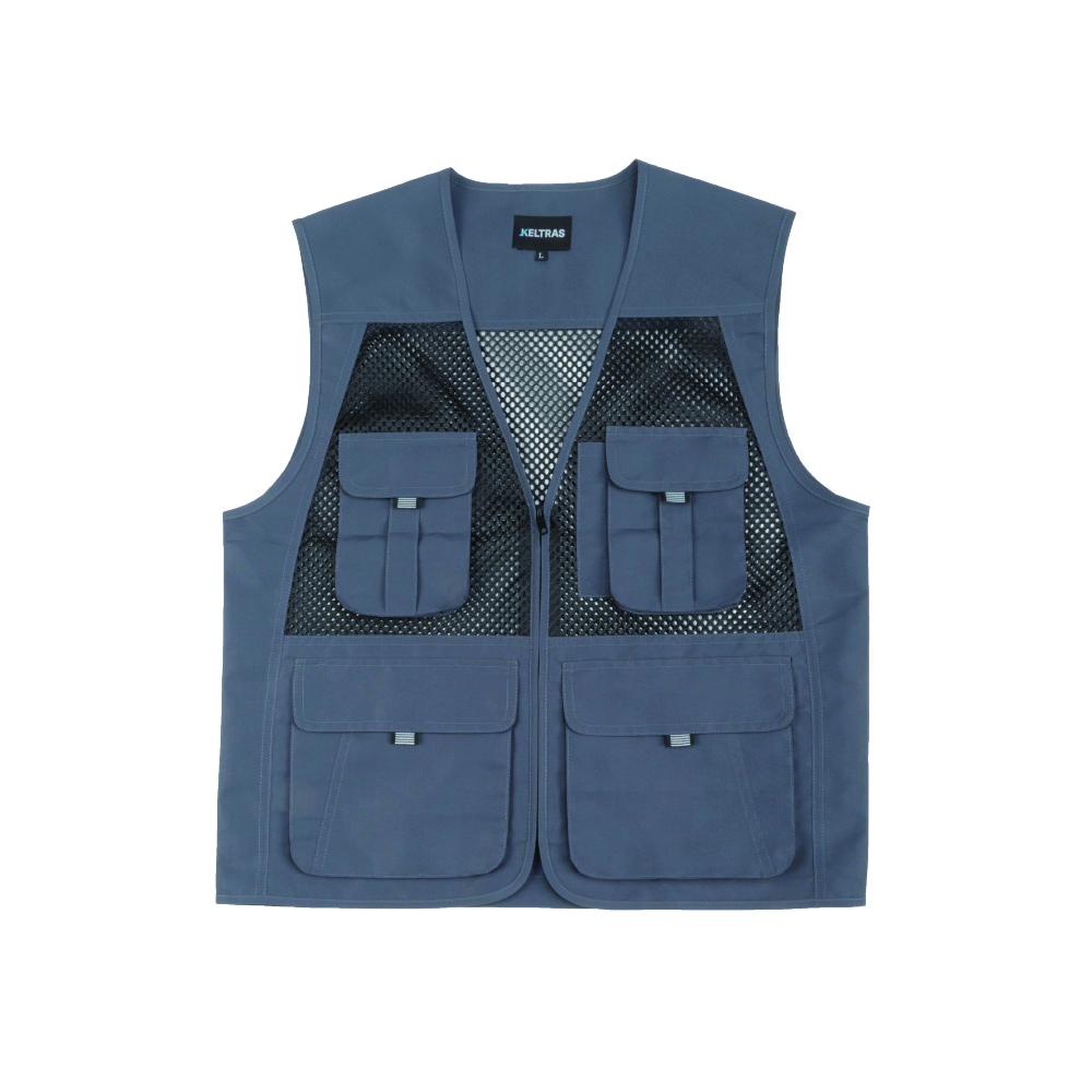 メッシュベスト メンズ ポケット付 作業用 作業服 作業着 農業 仕事 日用大工 DIY レディース ベスト 8905メッシュベスト | カジメイク | 04