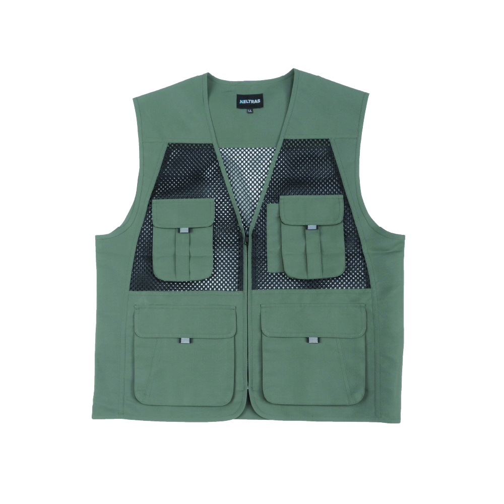 メッシュベスト メンズ ポケット付 作業用 作業服 作業着 農業 仕事 日用大工 DIY レディース ベスト 8905メッシュベスト | カジメイク | 03