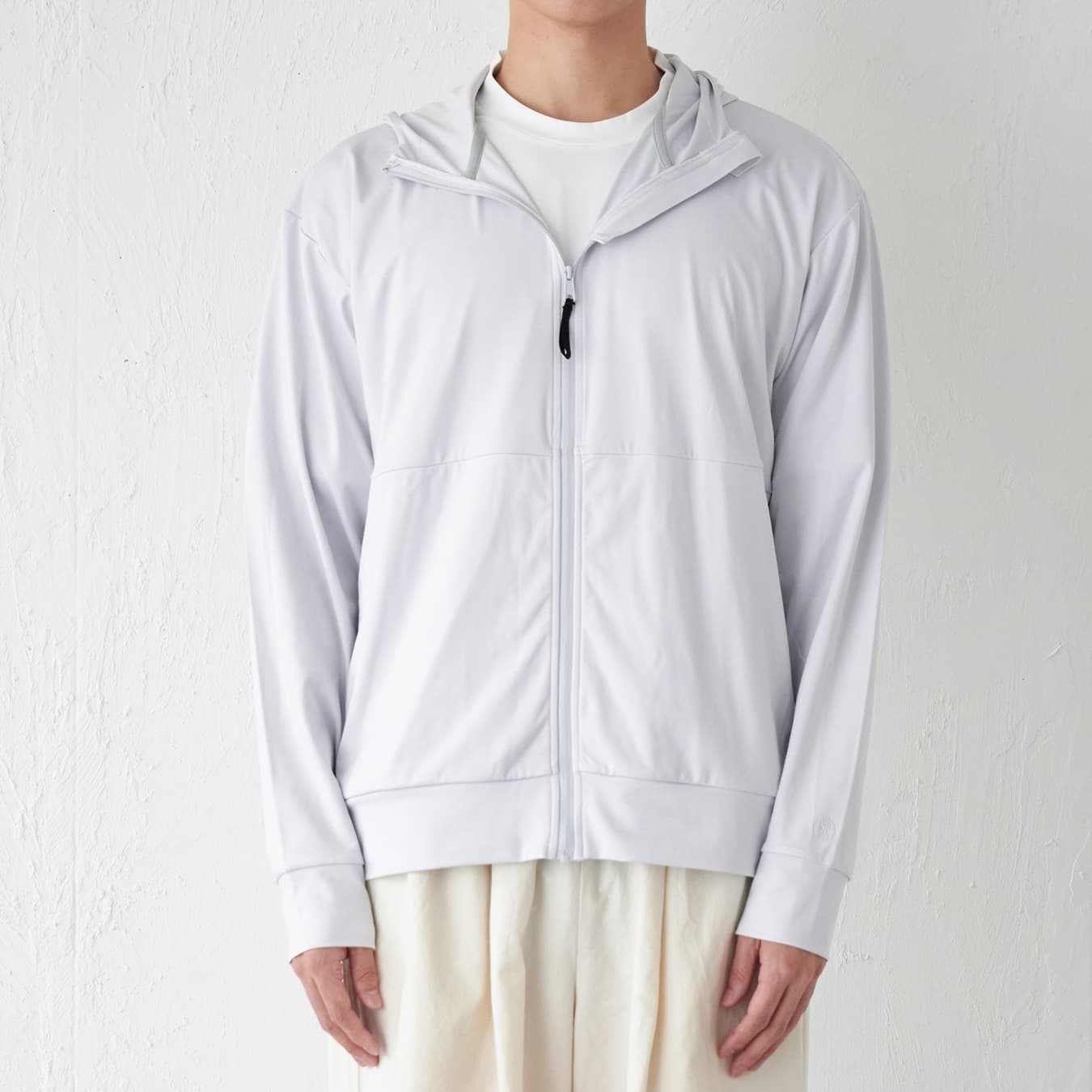 UVカット パーカー メンズ 長袖 UPF50+ UV UV対策 紫外線対策 花粉防止 シンプル 指穴 顔まで AH-1008 メンズUVパーカー | AME TO HARE | 02