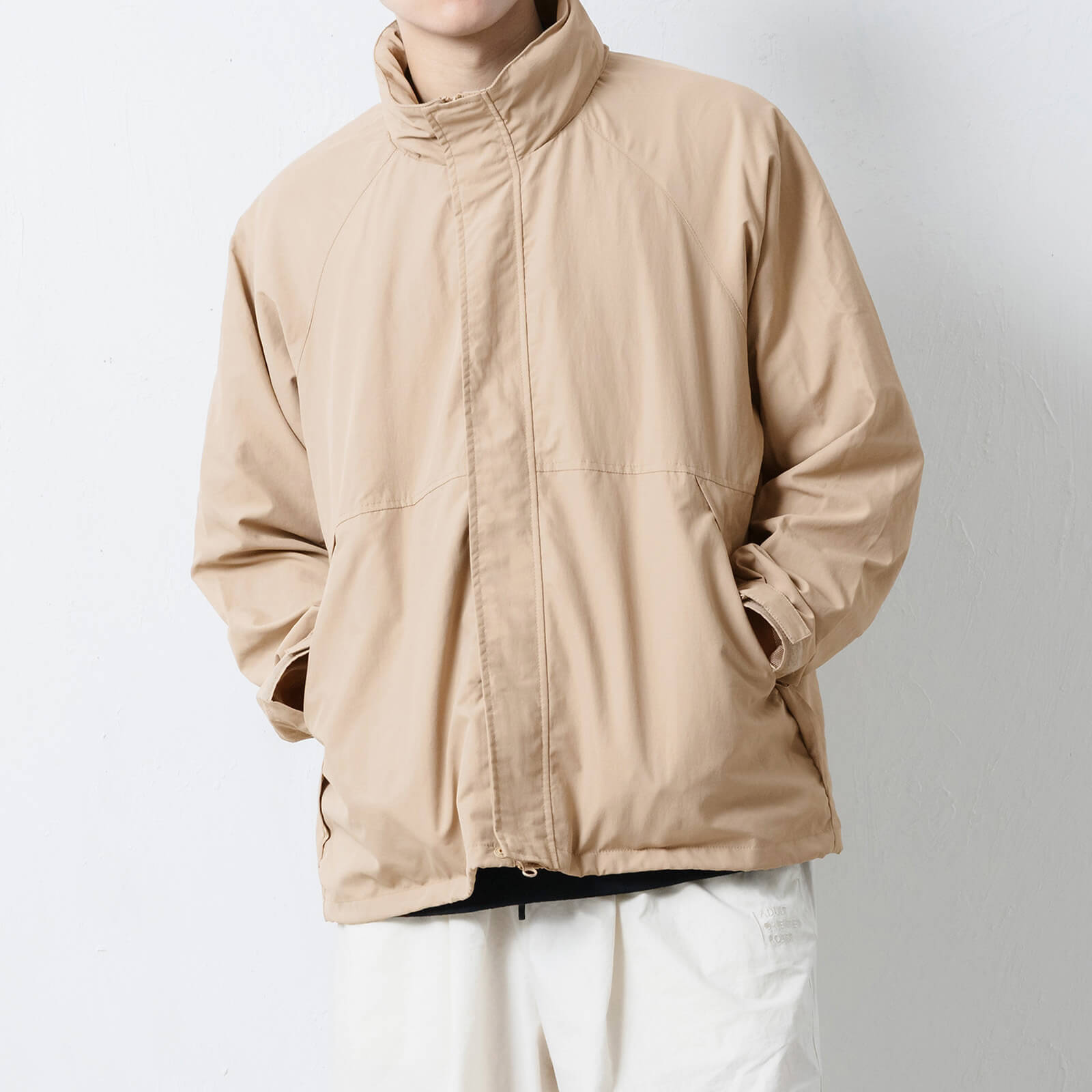 マウンテンパーカー メンズ レディース 撥水 フード フード付き スタンドカラーアウター 春 秋 軽量 メッシュ AH-1010 撥水マウンテンパーカー | AME TO HARE | 01