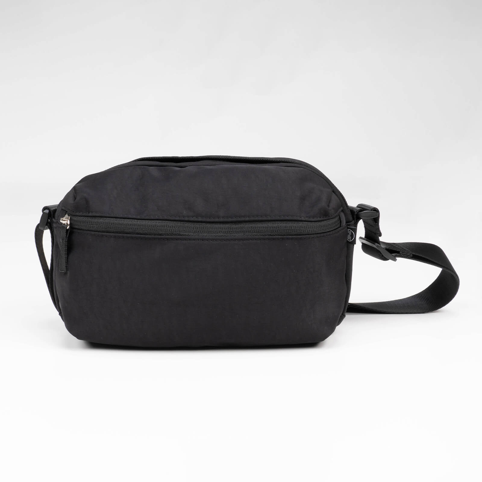 ショルダーバッグ レディース 斜めがけ サブバッグ きれいめ 軽量 軽い メンズ  ナイロン 軽い 仕切り 旅行 ミニ おしゃれ 黒 AH-702 スムースミニショルダー | AME TO HARE | 02