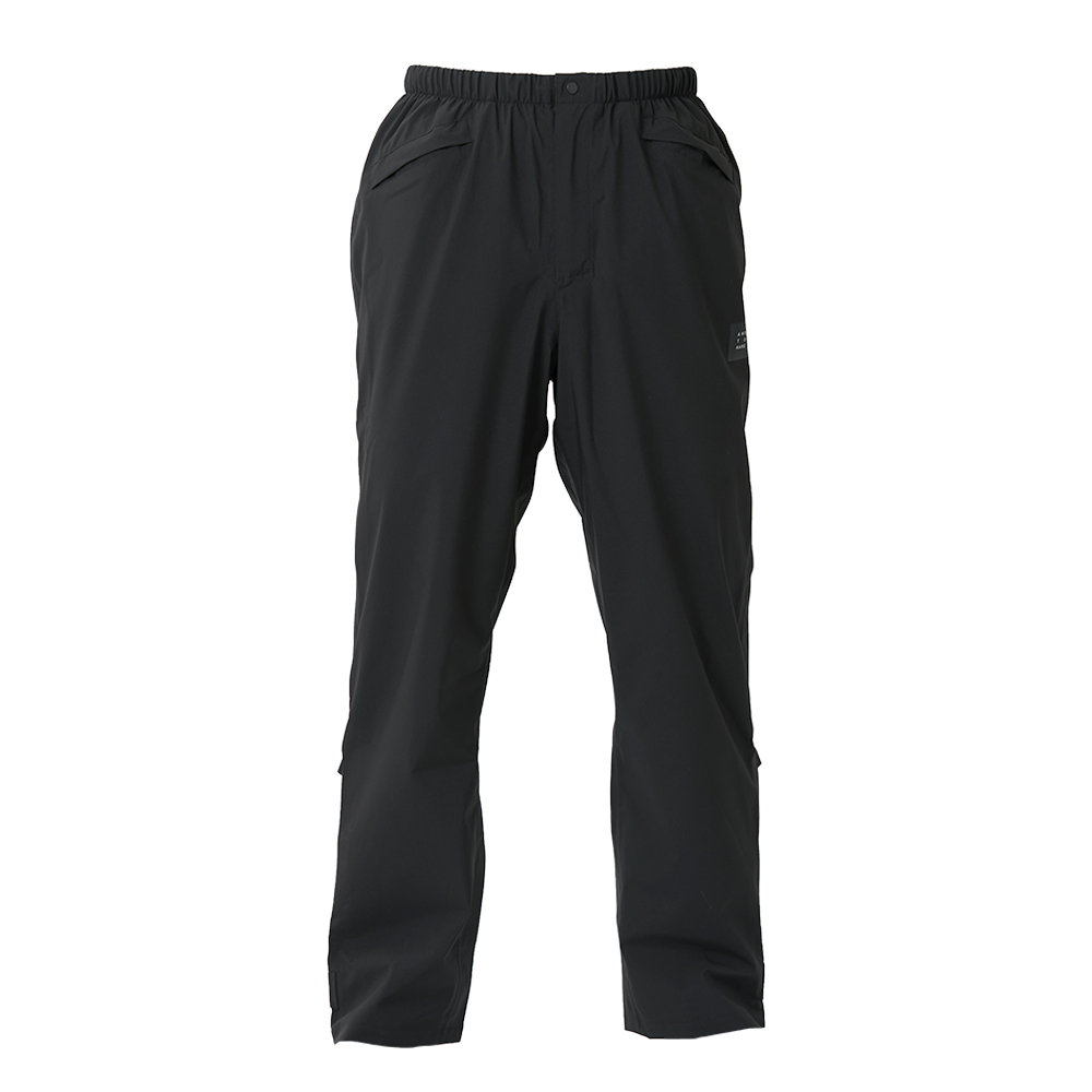 レインパンツ メンズ レディース 軽量 ストレッチ 前開き 裾ファスナー 防水 透湿 自転車 雨具 レインコート ズボン AH-201 4WAYストレッチレインパンツ | AME TO HARE | 01