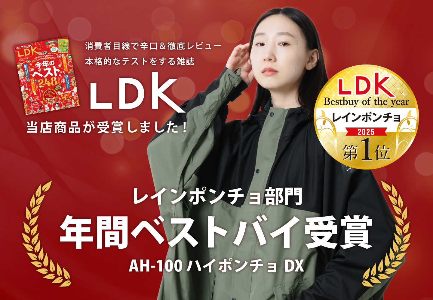 AH-100　ハイポンチョDXの魅力