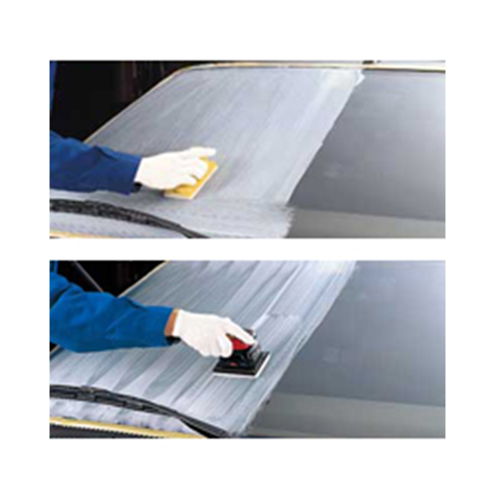 3M 【ガラス磨きセット】3M 3M ガラス磨き-L 38055 + スコッチブライト