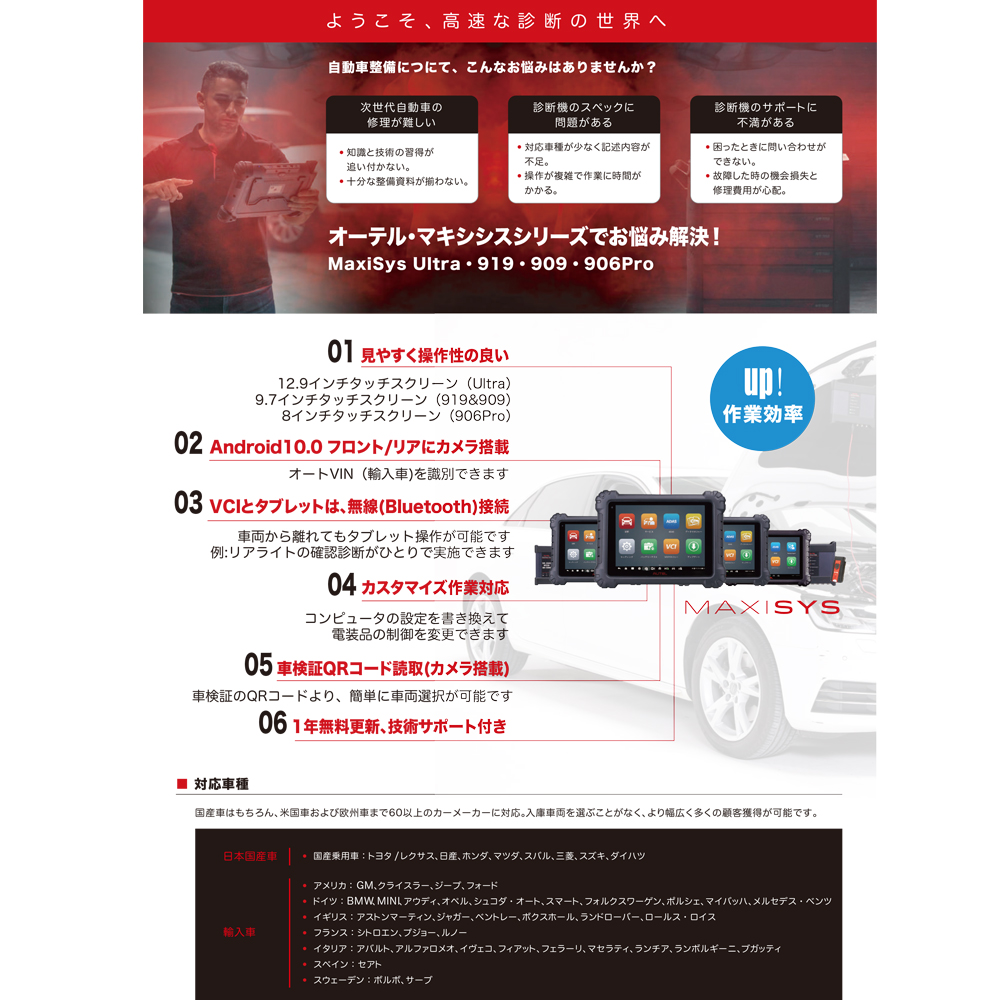 AUTEL MaxiVCI V200 OBD検査対応VCI スキャンツール 取寄の説明 - 通販