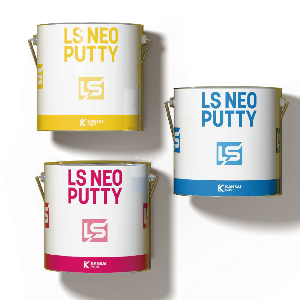 硬化剤セット】 関西ペイント LS NEO PUTTY パテ ポリ ベース 標準形