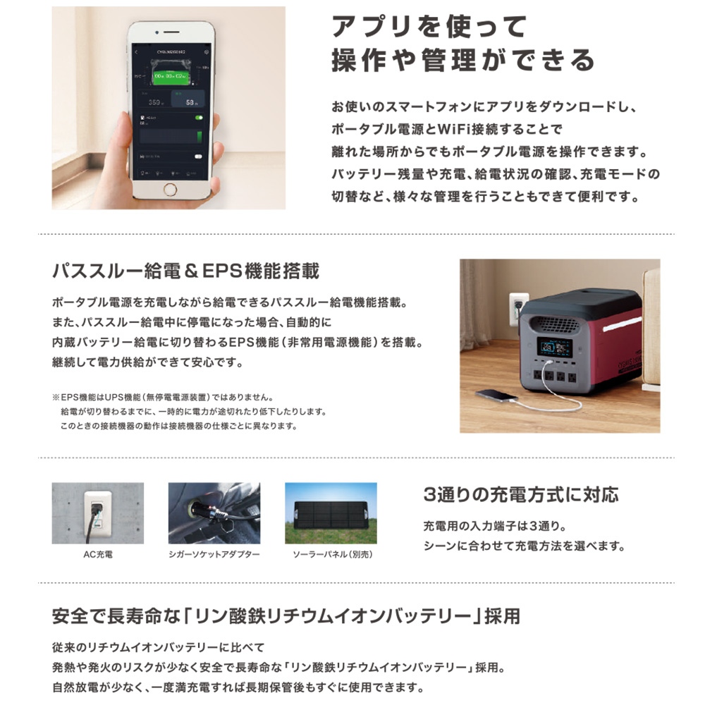 MUSTTOOL マストツール CYGNUS 1500R2 ポータブル電源 電池容量384,000