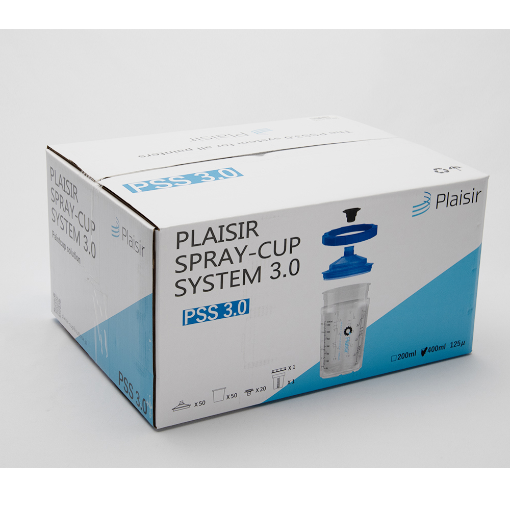 自動車塗装スプレーガンカップPlaisir PSS3.0 400ml PPS塗料 【公式通販】