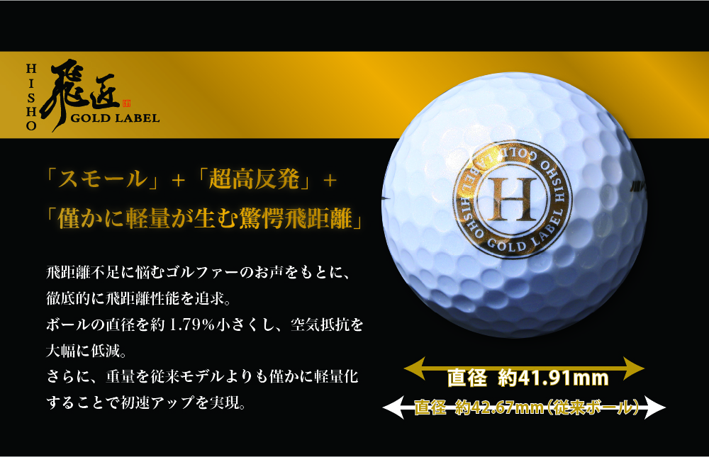ワークスゴルフ ゴルフ メーカー直販 高反発 2ダースセット 飛匠