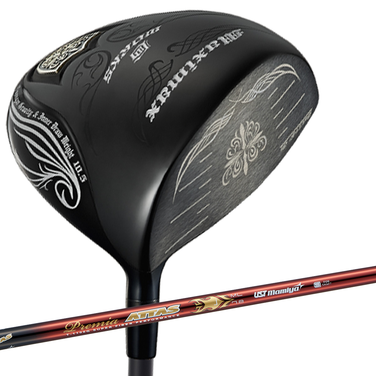 ゴルフ WORKSGOLF(ワークスゴルフ) 高反発 エレガントマキシマックス USTマミヤ プレミアATTAS シャフト仕様の画像