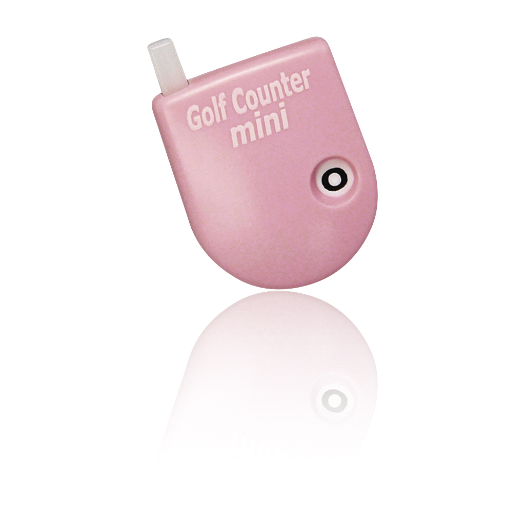 ライト ゴルフイット カウンター ピンク ミニ ゴルフ スコアカウンター スコアカウント ボタン G-41