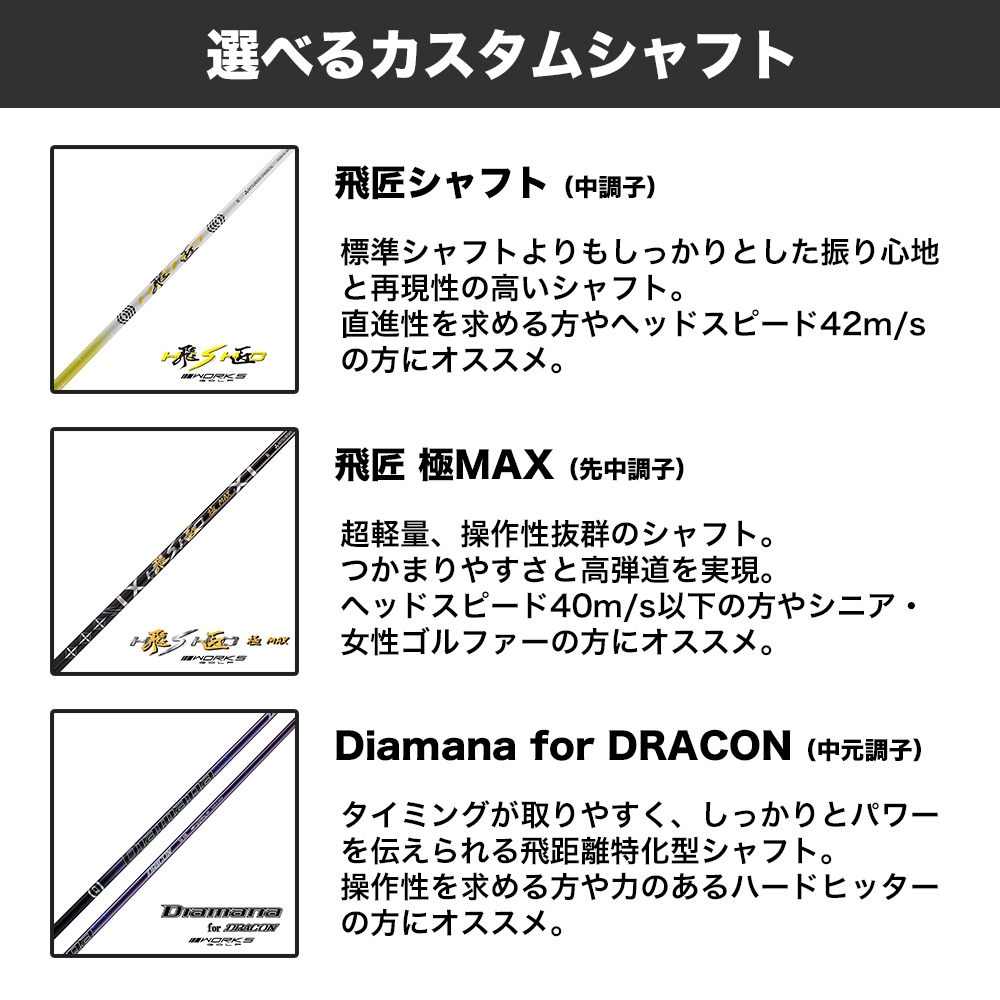 ゴルフ クラブ ドライバー SLE適合 ワークスゴルフ ハイパーブレード