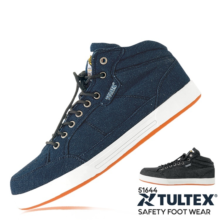 アイトス 安全靴 タルテックス TULTEX デニム ミドルカット