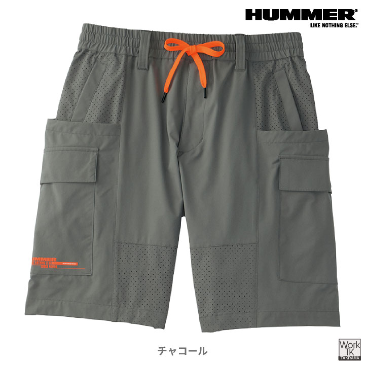 アタックベース HUMMER 膝上 ハーフパンツ 涼しい 軽量 ストレッチ