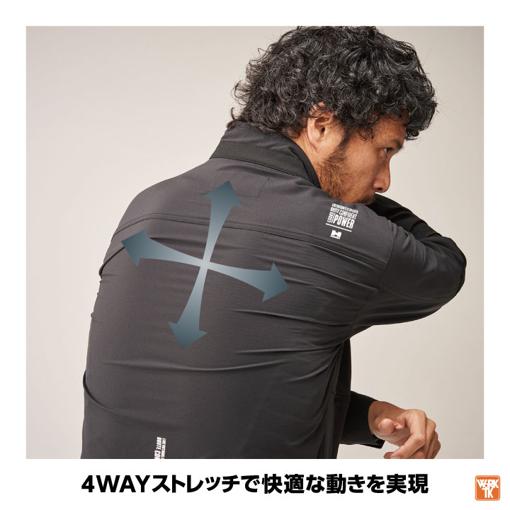 はらぺこぺいんと　ボア　アウター　ジャケット　95㎝　JAM アタックベース ハマー ジャケット ストレッチ スリム ブルゾン