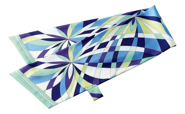 スカーフ ループ付き 柄 ボンマックス 事務服 制服 ユニフォーム フォーマル 爽やか おしゃれ オフィス BONMAX bm-ba9123 | ボンマックス（ユニフォーム） | 01