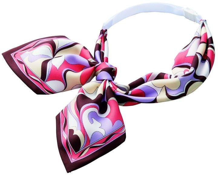 スカーフリボン 柄 アジャスター付き ボンマックス 事務服 制服 ユニフォーム フォーマル 華やか おしゃれ オフィス スカーフ BONMAX bm-ba9137 | ボンマックス（ユニフォーム） | 04