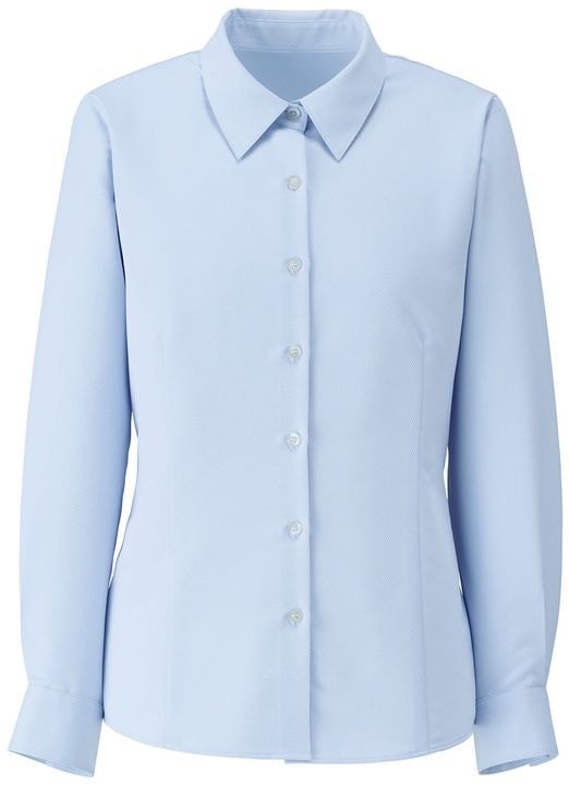 ブラウス シャツ 長袖 無地 ボンマックス 事務服 制服 ユニフォーム フォーマル おしゃれ オフィス 長袖ブラウス BONMAX bm-rb4165 | ボンマックス（ユニフォーム） | 02