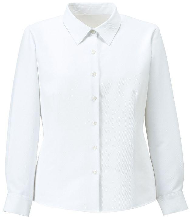 ブラウス シャツ 長袖 無地 ボンマックス 事務服 制服 ユニフォーム フォーマル おしゃれ オフィス 長袖ブラウス BONMAX bm-rb4165 | ボンマックス（ユニフォーム） | 04