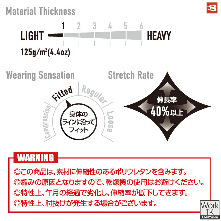 バートル インナー コンプレッション 半袖 ドライ UVカット 吸汗速乾 メンズ レディース オールシーズン 涼しい BURTLE ネコポス 即日出荷 bt-4071 関連画像4