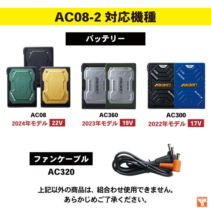 BURTLE（バートル） ファンユニット 単品 22V対応 エアークラフト