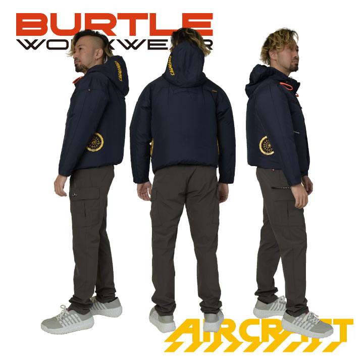 BURTLE（バートル） 空調作業服 AC長袖ブルゾン エアークラフト 春夏