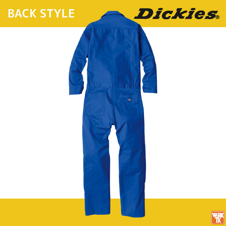COーCOS ディッキーズ Dickies 長袖 つなぎ ストレッチ 吸汗速乾