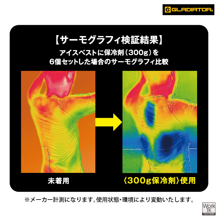 コーコス 氷零 保冷剤 300g アイスベスト用 日本製 大容量 長持ち アイスパック 冷たい 冷却 ひんやり 涼しい 春夏 作業着 屋外作業 暑さ対策 cc-gi47031 爆買 | COーCOS | 03