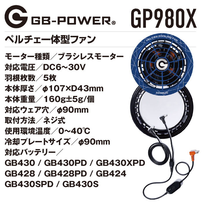 長信ジャパン28V ペルチェ冷却ファン 2個セット 長信ジャパン 30Vペルチェファンセット 空調作業服 春夏 冷却ファン