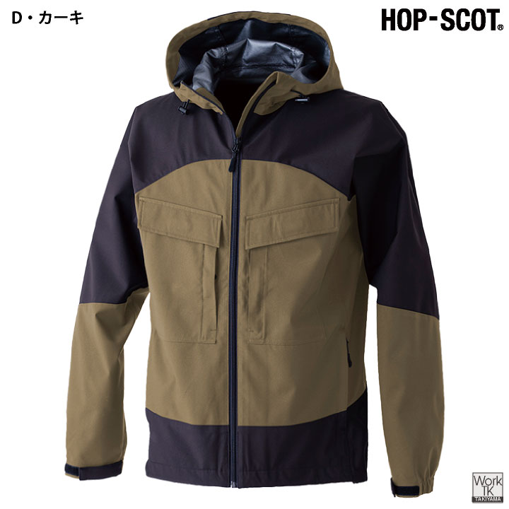 HOP-SCOP ウインドブレーカー 防風 ストレッチ マウンテンパーカー