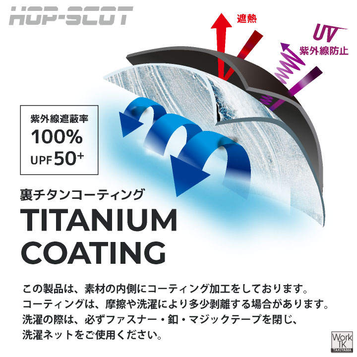 HOP-SCOT 空調作業服 半袖 ジャケット...の詳細画像4