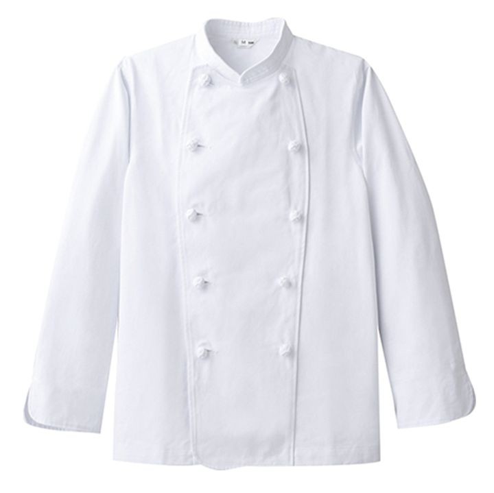 コックコート CA114 arbe アルベ CHITOSE チトセ 厨房服 綿100% レストラン カフェ 居酒屋 飲食店 サービス メンズ レディース 長袖コックコート ct-ca114 | ブランド登録なし | 01
