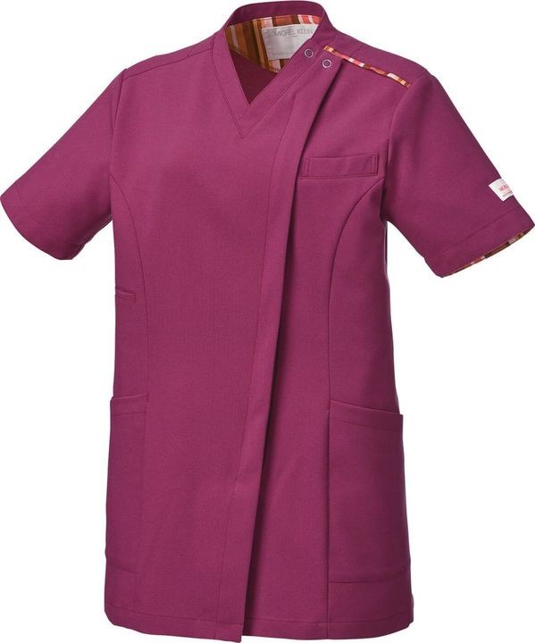 ミッシェルクラン MK-0002 ファスナースクラブ 制服 ユニフォーム 医療 エステ 介護 事務 受付 チトセ スクラブ MICHEL KLEIN 半袖 ct-mk0002 | ブランド登録なし | 04