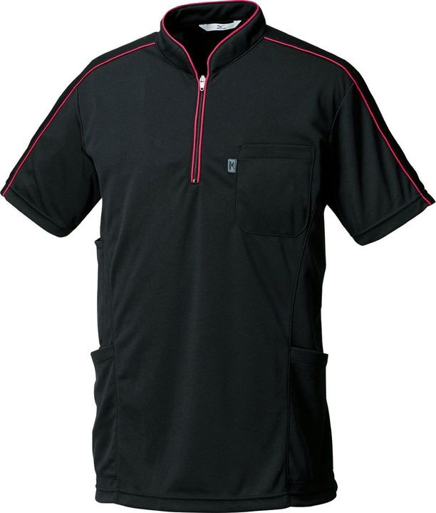 ニットシャツ ミズノ MIZUNO メディカル 男性 女性 兼用 吸汗速乾 ストレッチ チトセ 半袖ポロシャツ ネコポス ct-mz0170 | MIZUNO | 03