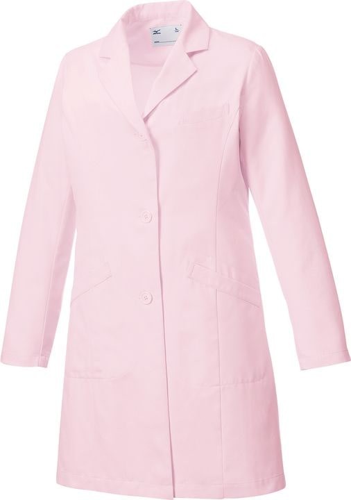 ミズノ ドクターコート レディース MIZUNO シングル 白衣 医師 医療用 女性 チトセ 長袖 ct-mz0175 | MIZUNO | 02