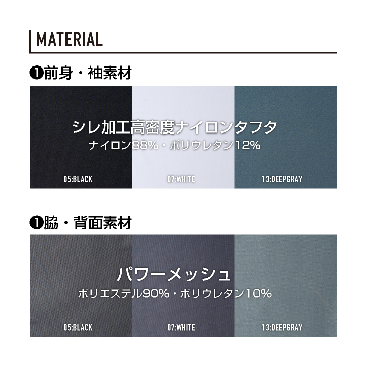 アイズフロンティア メッシュインナー 半袖 メンズ レディース 接触冷感 作業服 仕事服 作業着 ペルチェ用インナー おしゃれ かっこいい ネコポス if-215 | I'Z FRONTIER | 06
