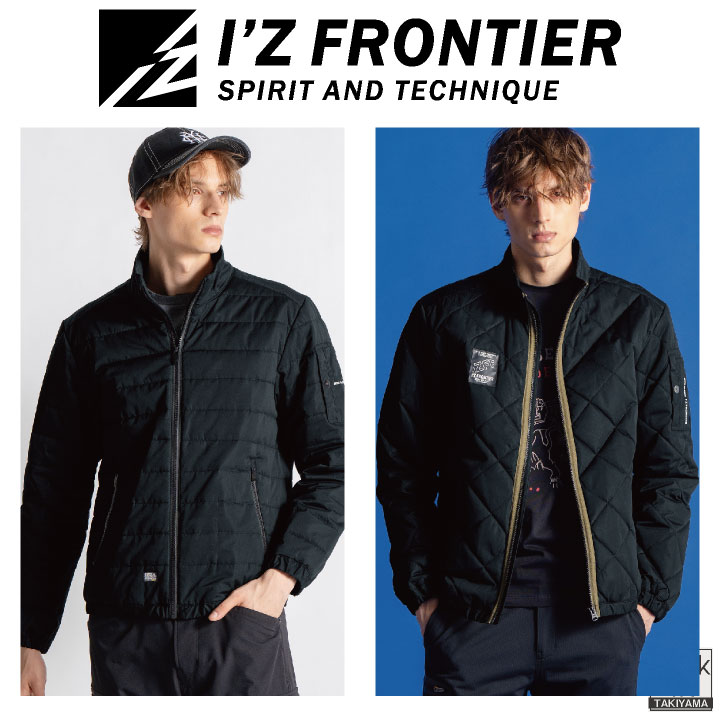 アイズフロンティア 防寒ジャケット 秋冬 上着 メンズ レディース ピーチ起毛 防風 軽量 仕事服 おしゃれ 防寒服 暖かい トップス かっこいい if-9050 | I'Z FRONTIER | 12