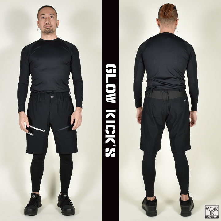 KーZOC（ケイゾック） 接触冷感 ハーフパンツ ストレッチ 半パン
