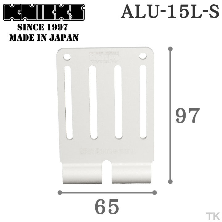 アルミニウ】 KNICKS ニックス アルミ削り出しベルトループ 限定商品 ALU15L-S nx-alu15l-s  作業服・空調服・医療白衣のWorkTK - 通販 - PayPayモール による - www.pediatrichealthcarenw.com