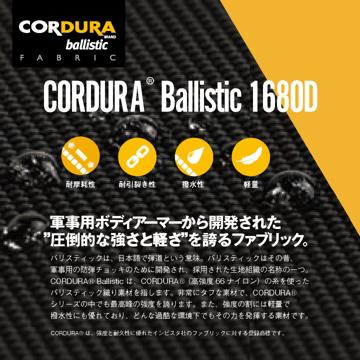 KNICKS ニックス セフ対応小物ポーチ コーデュラ バリスティック生地