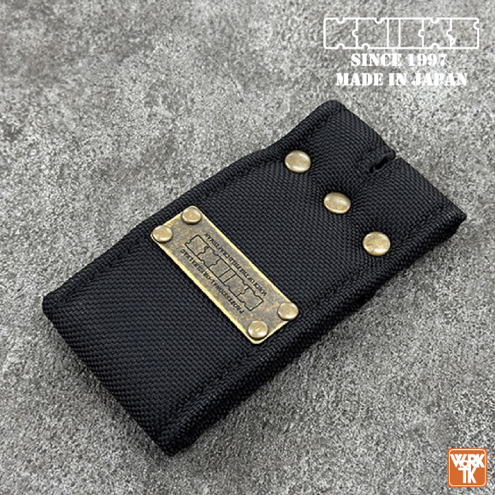 KNICKS BA-DX メタルプレート　限定　ベルトループ　9個セット KNICKS（ニックス） BA-DX メタルタグ コ−デュラバリスティック生地