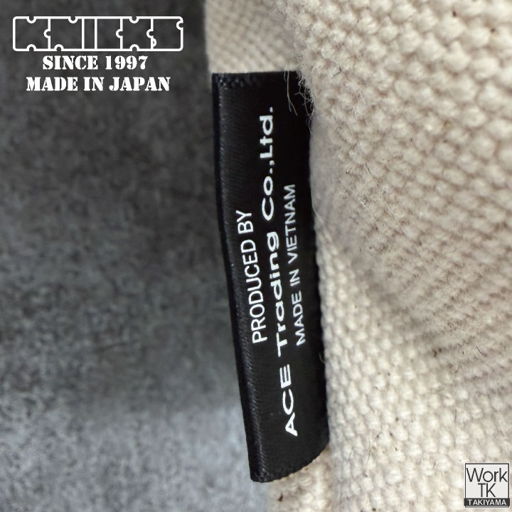 KNICKS（ニックス） 帆布生地 小物入れ バケツ KH-185 (即日出荷) nx