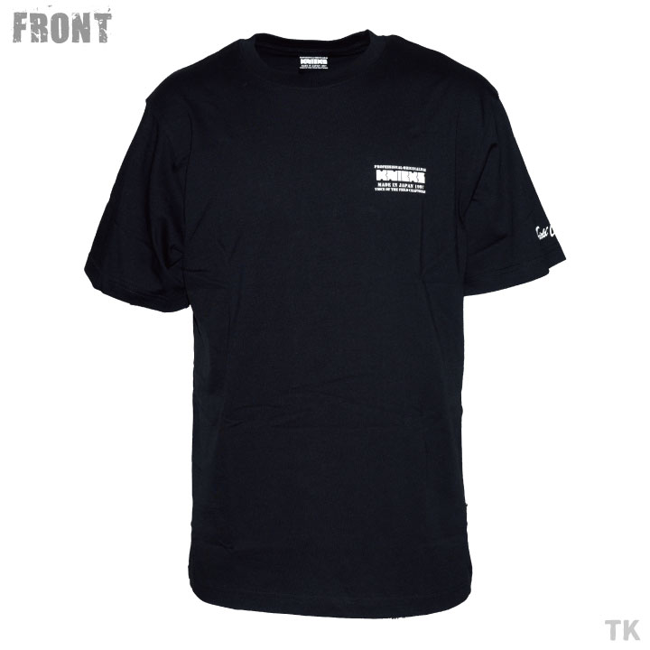 KNICKS（ニックス） 半袖 Tシャツ ブラック ホワイト KNT23 (ネコポス