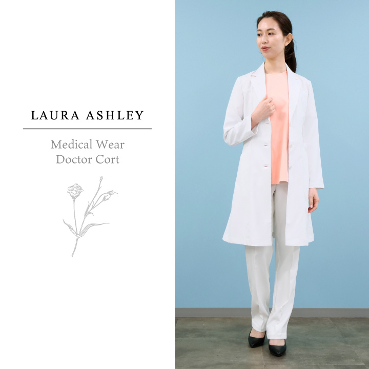 LAURA ASHLEY ローラアシュレイ LW102 ドクターコート LAURA ASHLEY ローラアシュレイ LW102 ドクターコート